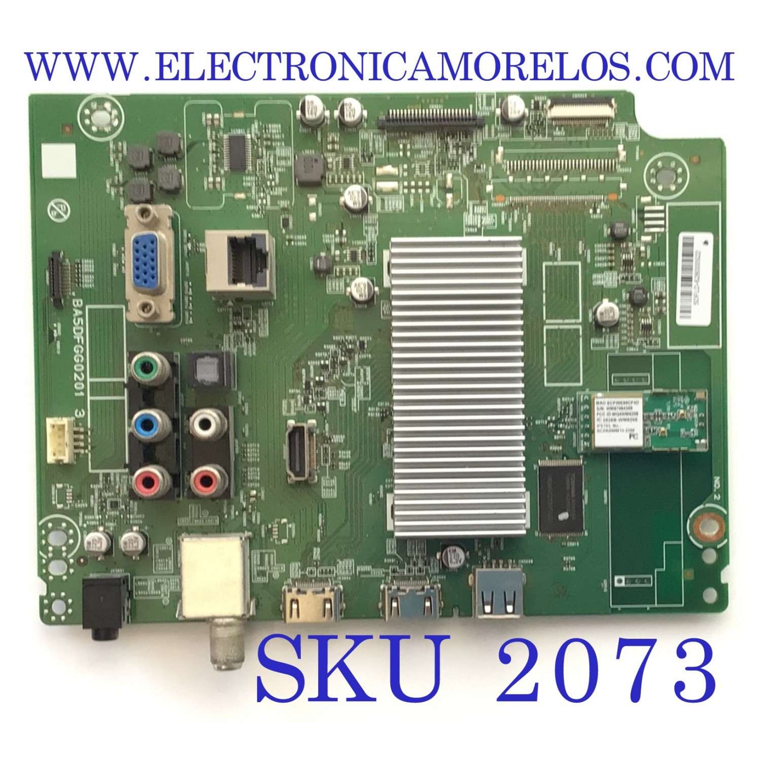 MAIN PARA TV PHILIPS / NUMERO DE PARTE A4DFCMA / BA5DFGG0201 / 628000922 / 5DFLD / MODELO 32PFL4609/F8